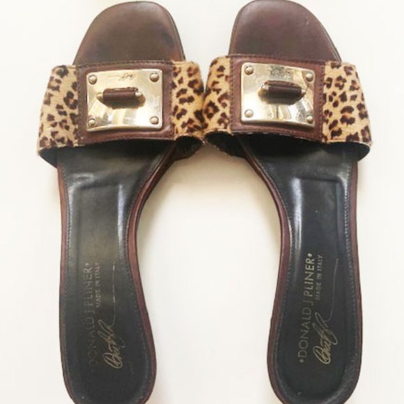 Donald Pliner Leopard Sandals Online 